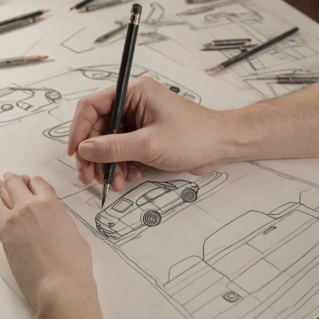 Jak narysować samochód: Przewodnik dla początkujących