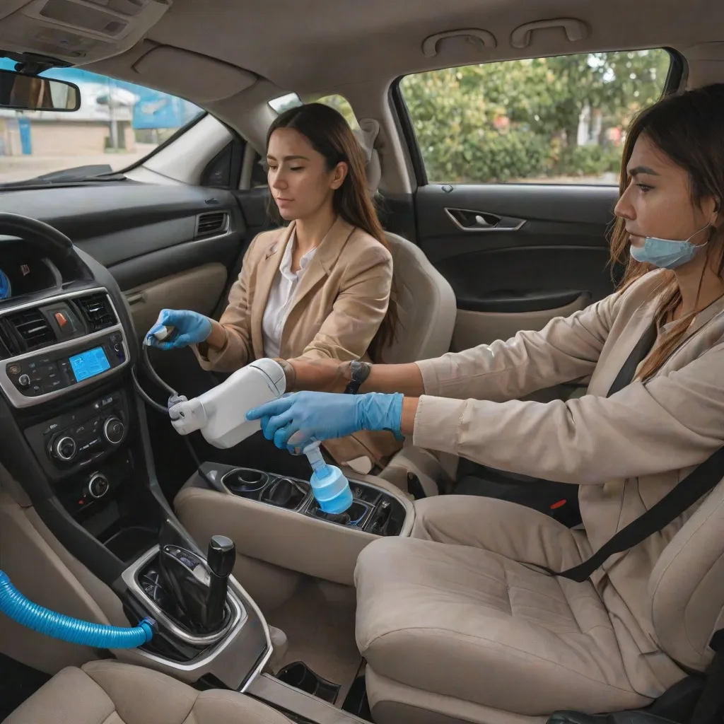 Jak ozonować samochód: Skuteczna dezynfekcja wnętrza